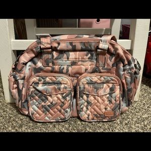 Lug Romper Carry All Tote Camo Rose NWT